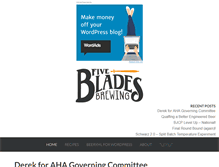 Tablet Screenshot of fivebladesbrewing.com